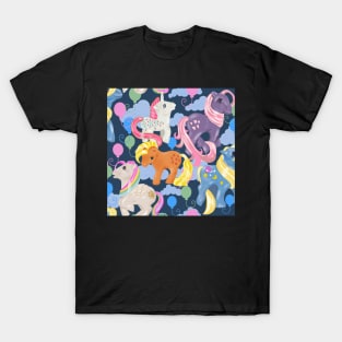 My little pony retro pattern. T-Shirt